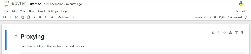 Headings and Markdown Support