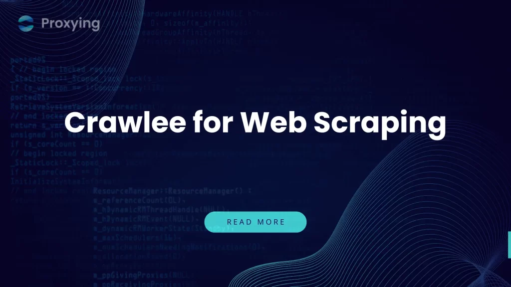 Crawlee for Web Scraping Complete Beginner’s Guide to Setup 