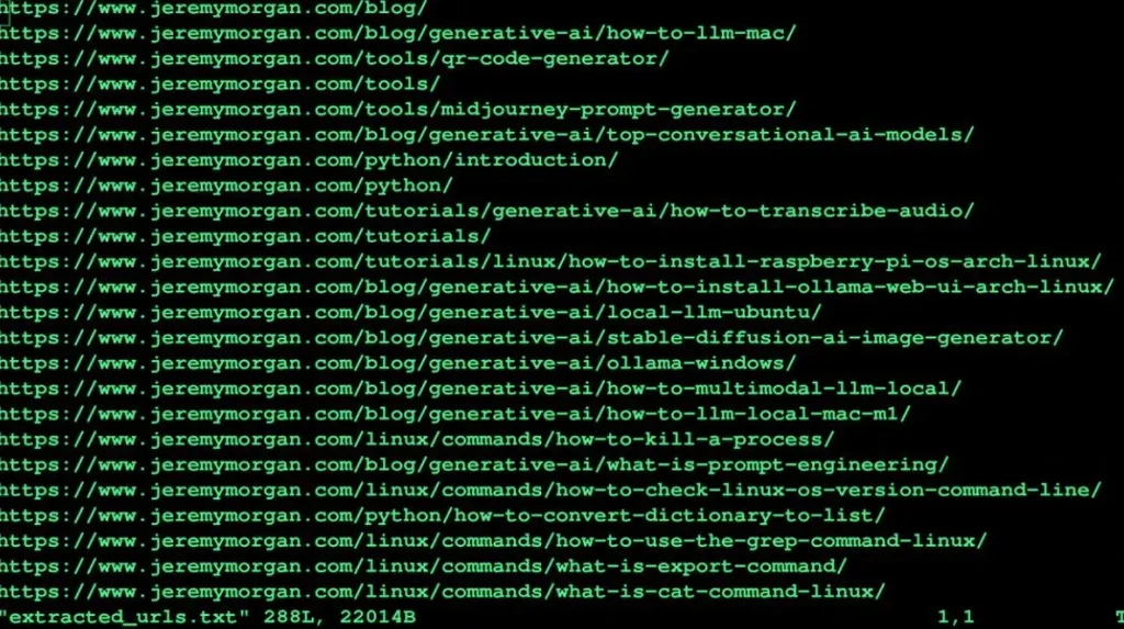 Extract Links and Other Attributes.