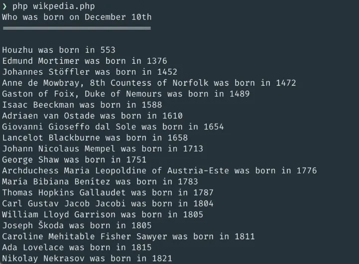 Extract the data