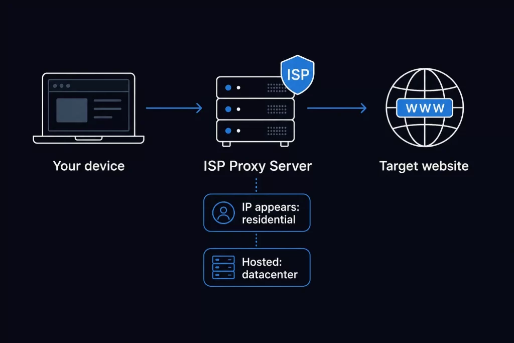 How do ISP Proxies Work