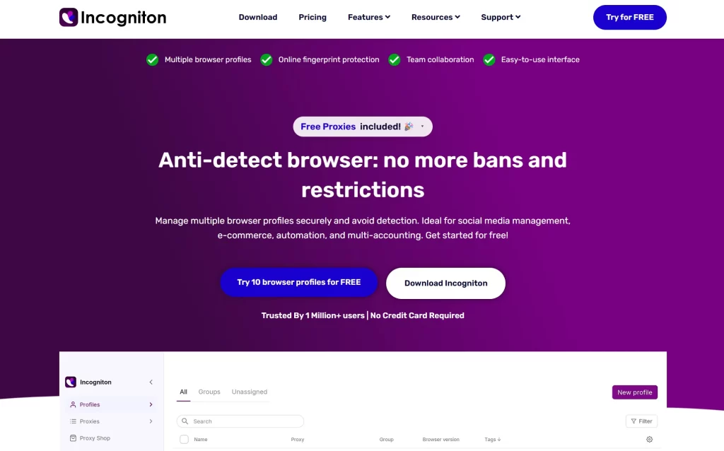 Incognition Homepage