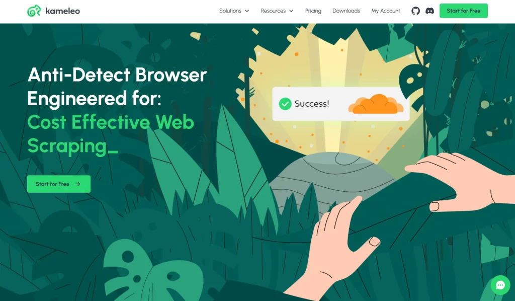 Kameleo Homepage