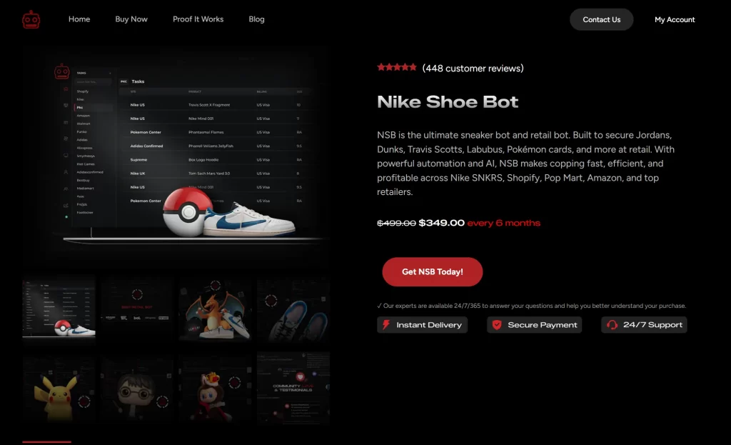 Nike Shoe Bot