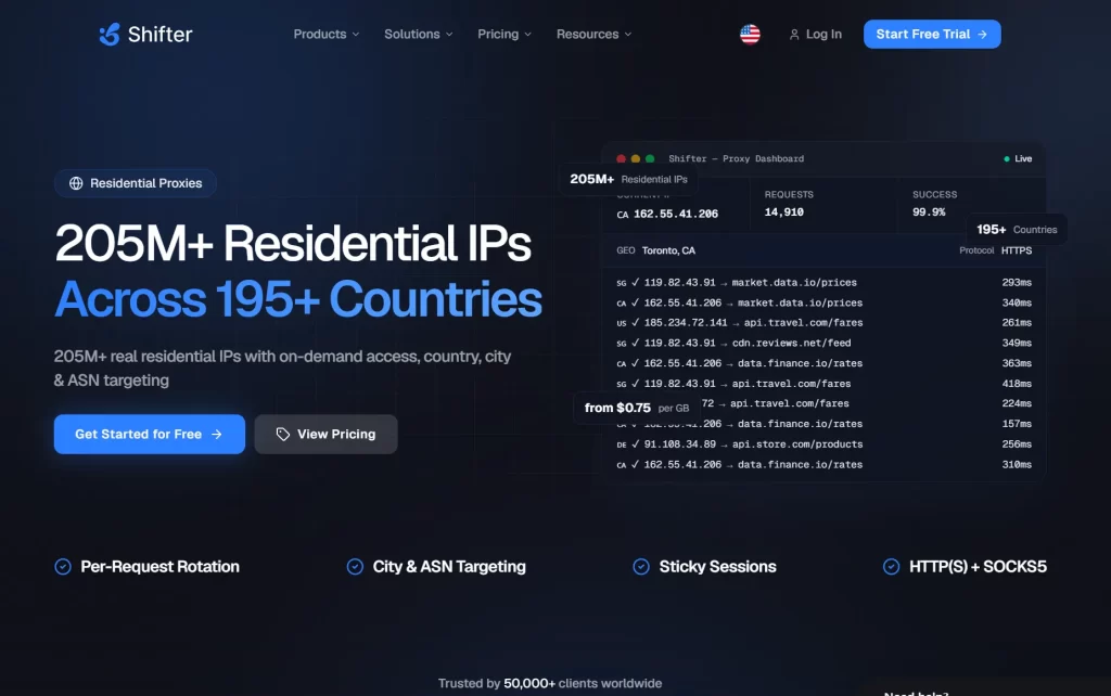 Shifter Homepage