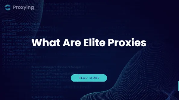 What Are Elite Proxies