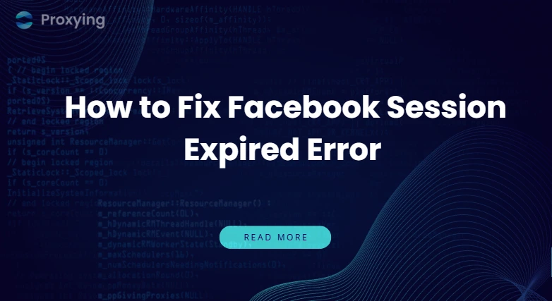 how to fix Facebook session expired error - featured image