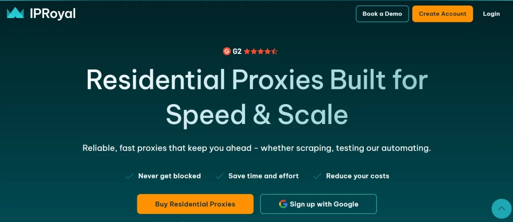 IPRoyal Homepage
